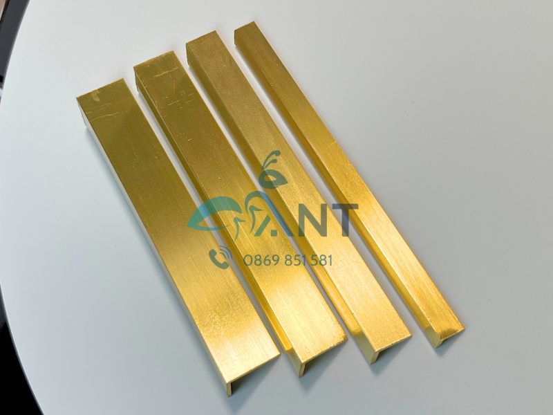 Nẹp đồng nguyên chất chữ V